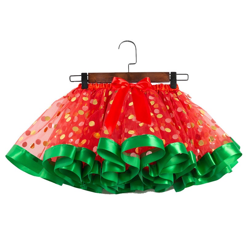 Halloween Polka Dot Tutu Skirt for Girls SX-RT110  - Image 5