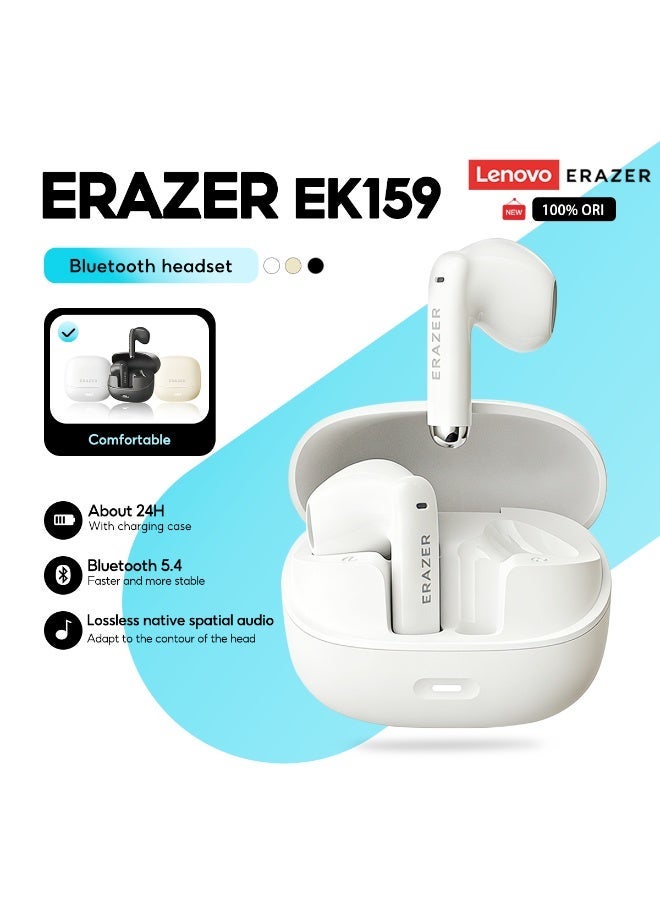 Erazer Lenovo ERAZER Earbuds EK159 True Wireless Bluetooth Earphone HD Stereo HIFI Low Latency With Mic Bluetooth 5.4 - Image 1
