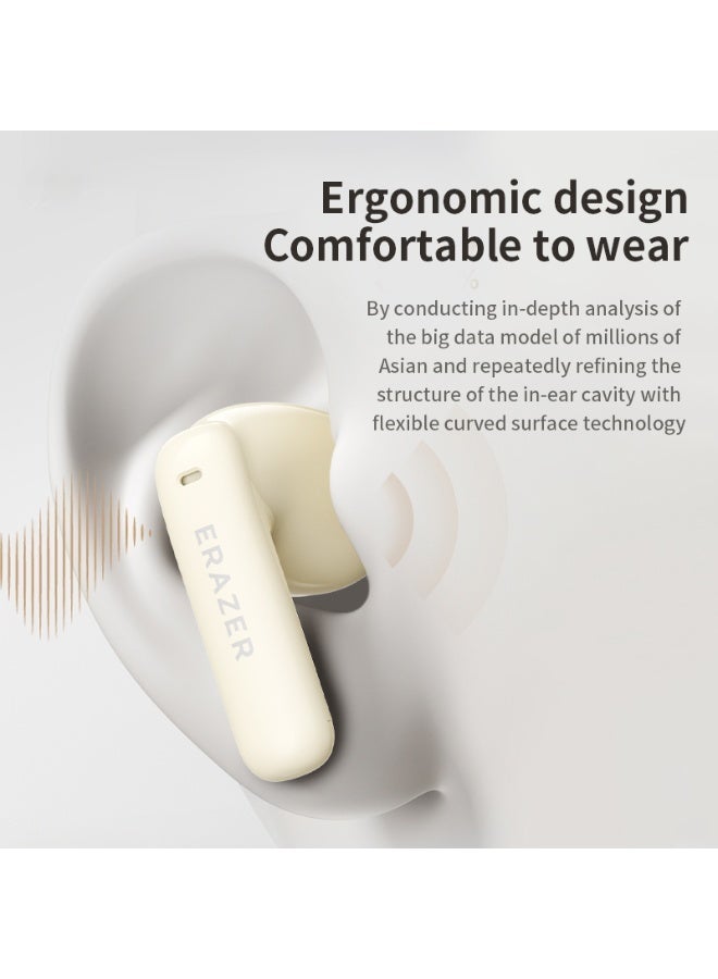 Erazer Lenovo ERAZER Earbuds EK159 True Wireless Bluetooth Earphone HD Stereo HIFI Low Latency With Mic Bluetooth 5.4 - Image 3