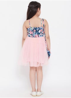 Stylo Bug Printed Ruffled Halter Neck A-Line Dress by Styli  - Image 4