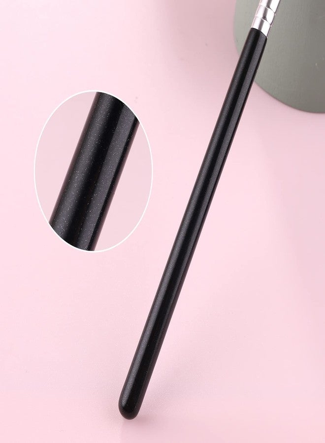IPRESTA Flat Concealer brush Brow Brush Black Single Brushes Eye Shadow Primer Applicator Brush for Blending, Small Makeup Brush Concealer Brush Eyeshadow brush - Image 5