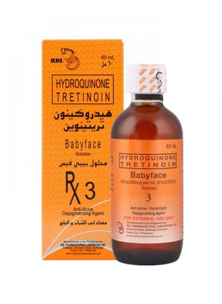 Baby Face Hydroquinone Tretinoin Solution 60ml - pzsku/Z27023ADF19A38F8BEFF7Z/45/_/1657186382/3213914f-1736-4452-b981-708a05985011
