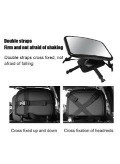 Hihonor Car Baby Safety Rearview Mirror Inside Rearview Mirror Car Baby Rotation Child 360°  Rearview Monitor  - Image 5