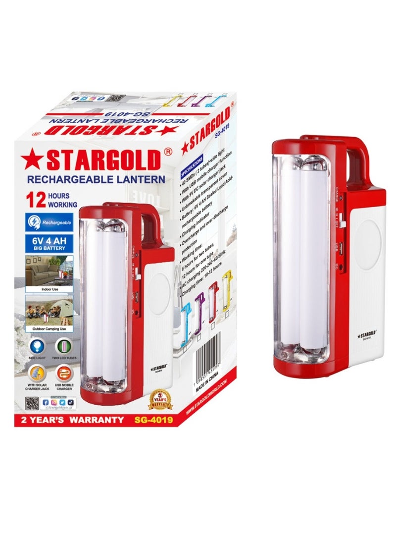 Stargold - Rechargeable LED Emergency Light Up To 12 Hours Working Time - Image 1