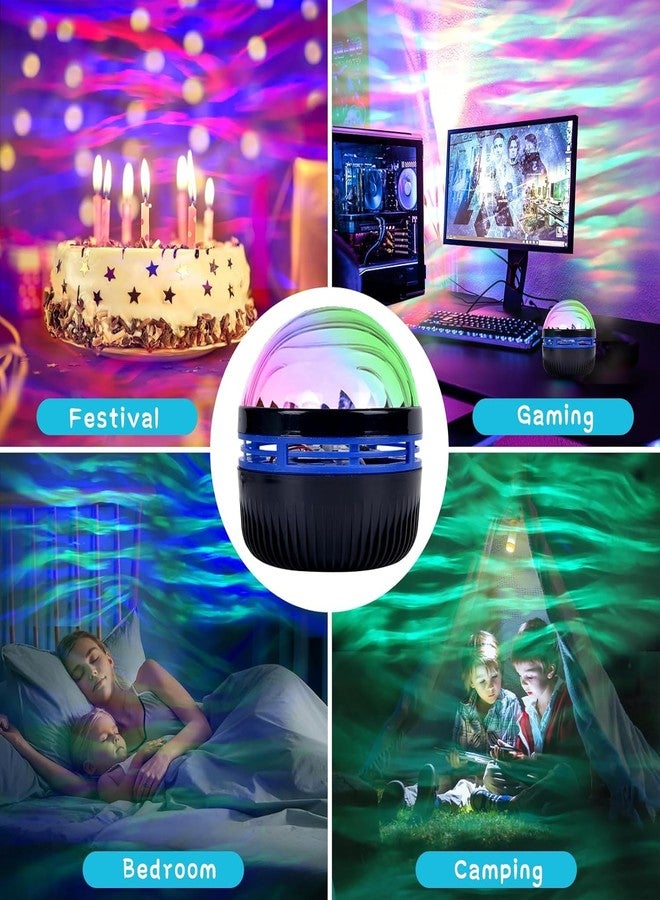 QUILBOOL Northern Lights Waves LED Projector Light, Sky Projector Galaxy Night Light for Bedroom, Home, Hotel, Birthday Party, Festival, DJ Night - Image 4