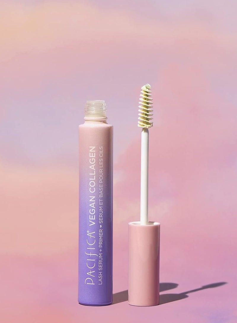 Pacifica Pacifica Beauty Vegan Collagen Lash Serum and Clear Mascara Primer, Makeup, Conditioning Vitamin E and Vitamin B, Fluffy Lashes, Lash Primer, Cruelty Free, Silicone Free, Clean Makeup,0.24 oz(1 Count)  - Image 3