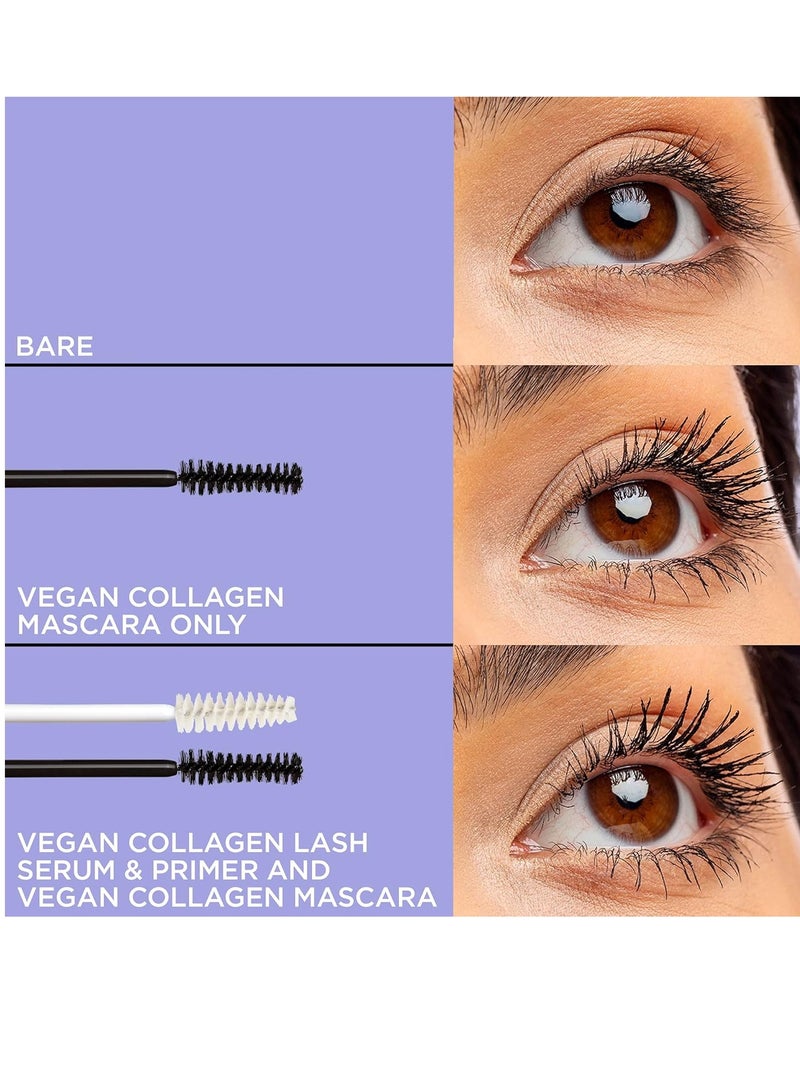 Pacifica Pacifica Beauty Vegan Collagen Lash Serum and Clear Mascara Primer, Makeup, Conditioning Vitamin E and Vitamin B, Fluffy Lashes, Lash Primer, Cruelty Free, Silicone Free, Clean Makeup,0.24 oz(1 Count)  - Image 4