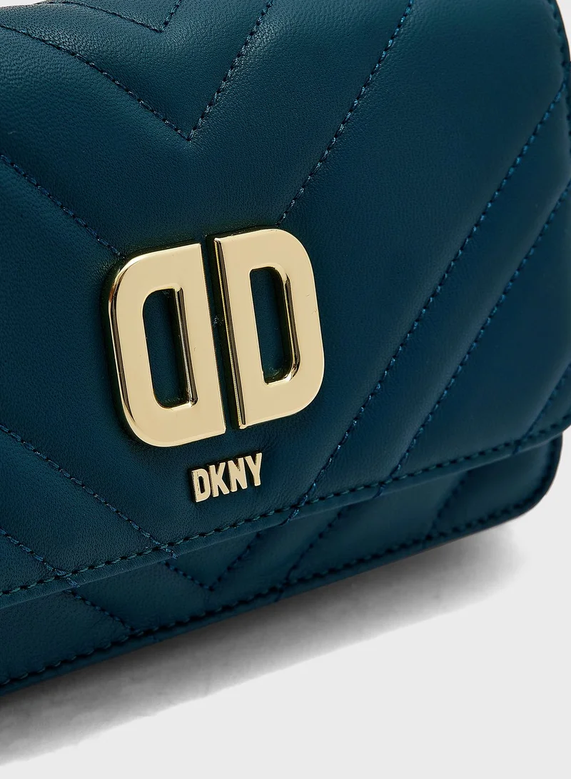 DKNY Delphine Flap Crossbody Bag