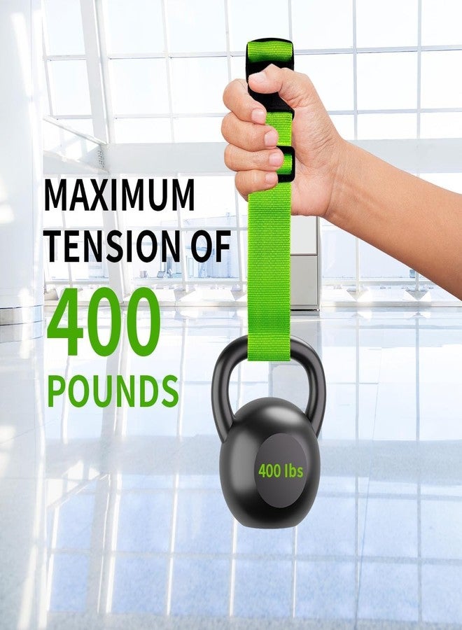 Hexwell أحزمة أمتعة هيكسويل للحقائب بطول 79 بوصة، حزام أمتعة قابل للتعديل مع علامات تعريفية، حزام أمتعة سفر سهل التعرف عليه (أخضر، عبوة من 4 قطع) - Image 5