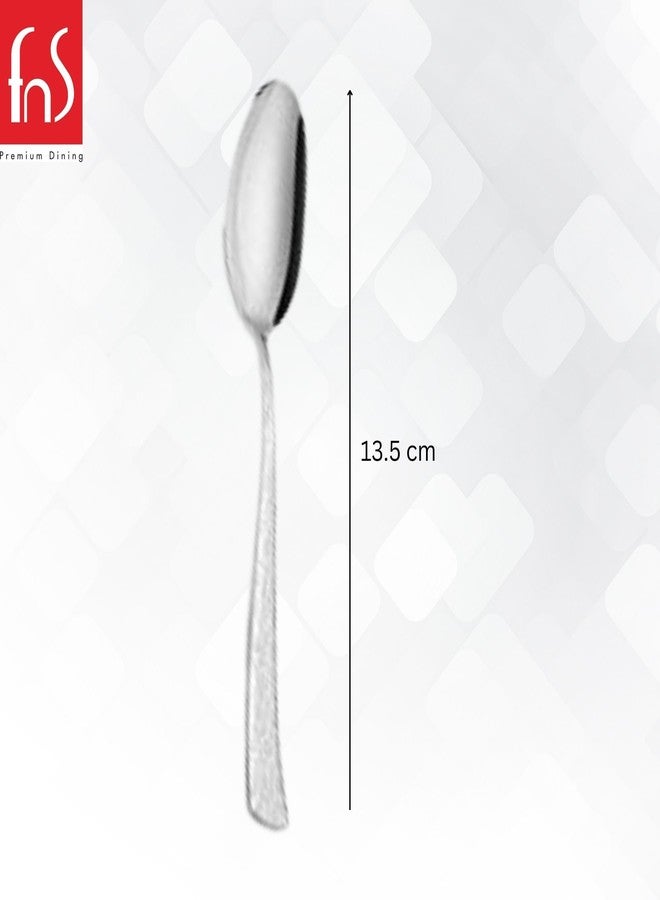FNS Montavo by FnS Pacific Stainless Steel Tea Spoon (Set of 6) for Tea, Coffee and Spices - Image 4