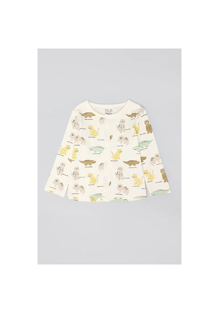 أر أند بي 4 Piece Printed Clothing Set