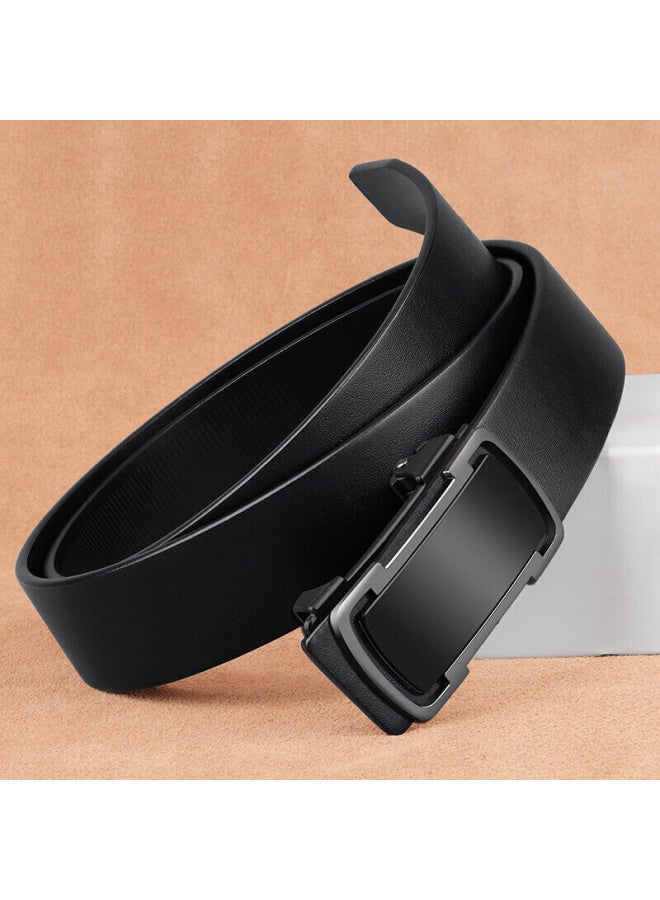 Viney Men's Belt, Leather Belt, Automatic Buckle, Inner Buckle, Trouser Belt, Birthday Gift, Valentine's Day Gift, Qixi Festival Gift, Gift For Boyfriend - Image 3