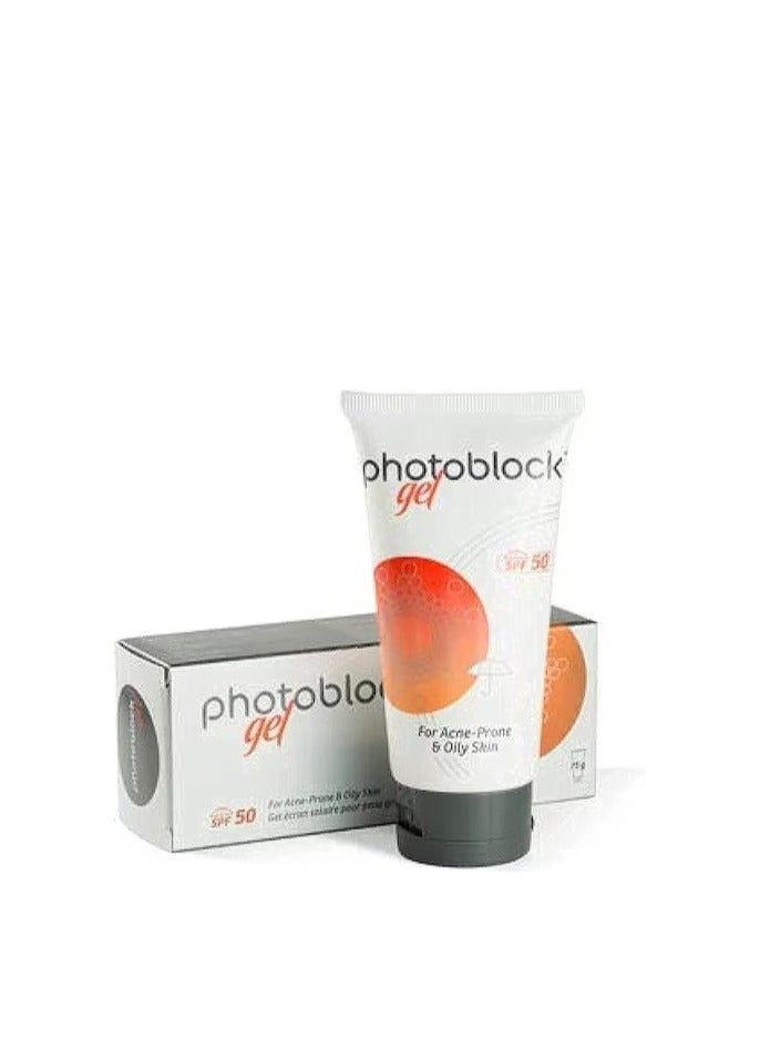 derma pella Photoblock Gel Sunscreen SPF50 Plus for Acne Prone and Oily Skin 75gram