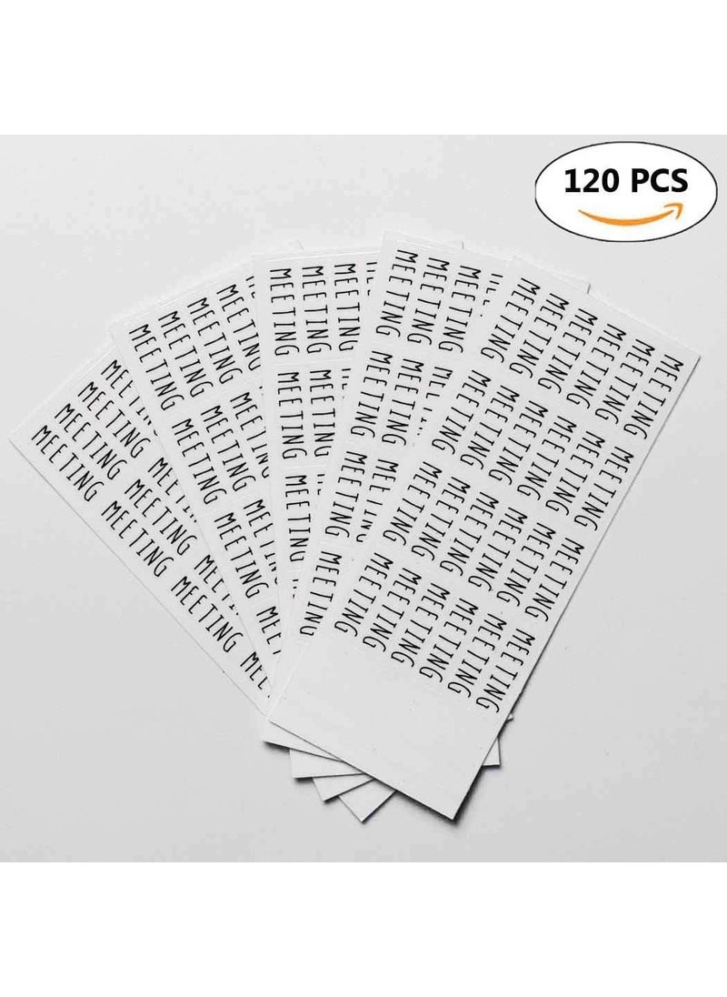 MAGJUCHE Microphone Planner Stickers 120 Clear Singer Singing Music Song Labels Scrapbooking Crafting Sticker  - Image 4