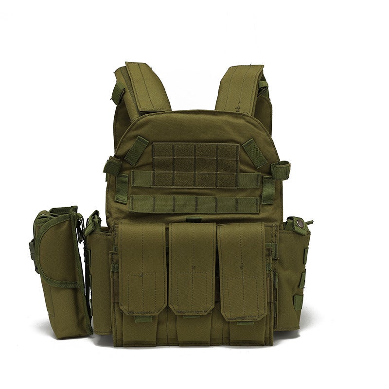Outdoor Tactical Molle Vest Multi-Pocket Camo Training Vest for Men and Women - Image 1