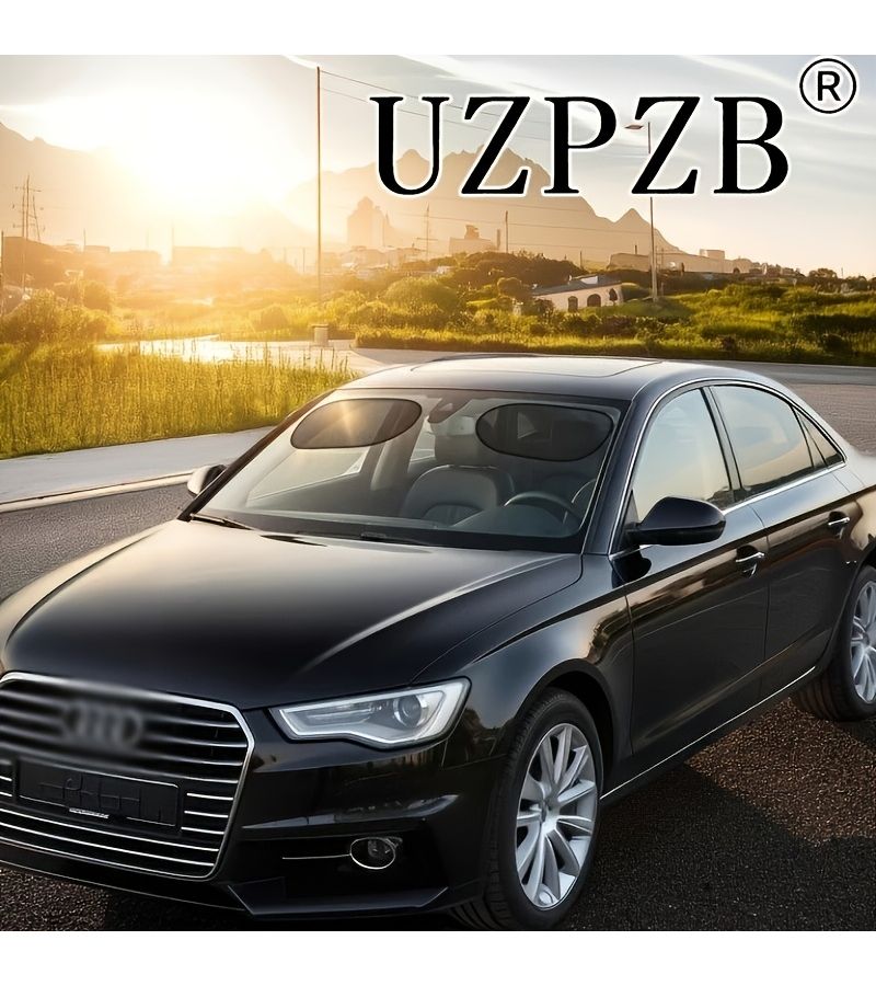 2pcs Car Sunshade Blocks Sunlight Anti Glare UV Protection Static Cling No Residue Fit Front Side Rear Windows Sunroof - Image 3