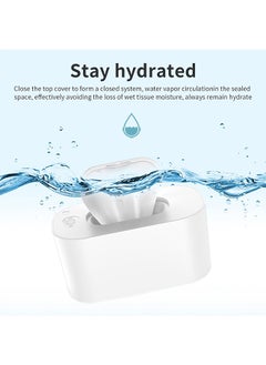 Beauenty Baby Wipe Warmer Baby Wet Wipes Dispenser with 24h Constant Temperature Large Capacity  Energy Saving  Heating All Day and  Wet Wipes Heater for Baby Adults (White)  - Image 3