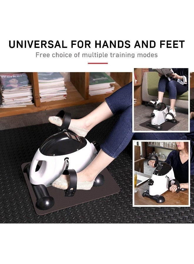 PROIRON Pedal Exerciser with Digital Display, Mini Exercise Bike Pedal Sit Down, Desk Cycle Leg Arm Foot, Small Equipment for Home, Office, Elderly, Rehabilitation - Image 2