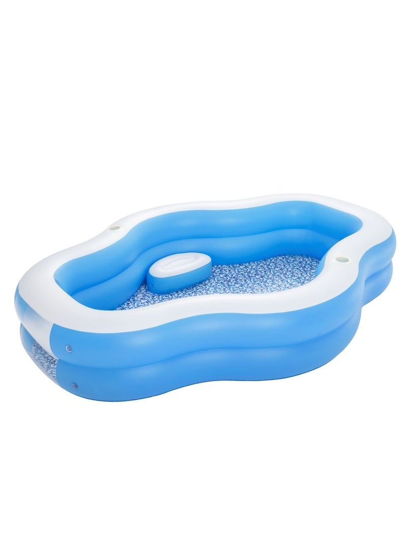 Bestway - Family Pool Splash View with Side Window 270x198x51 cm - 54409 - Image 1