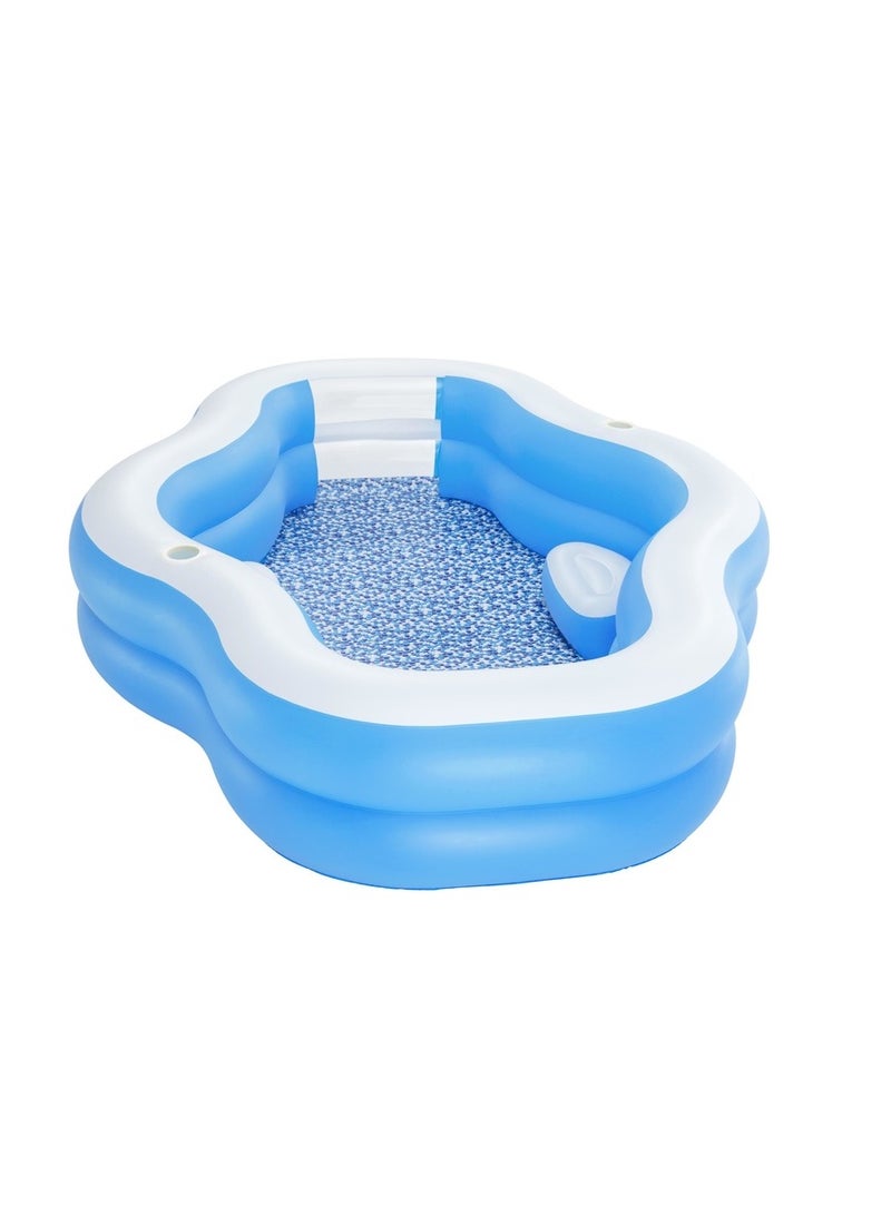 Bestway - Family Pool Splash View with Side Window 270x198x51 cm - 54409 - Image 4