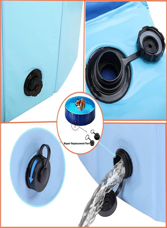 Ruimou Drain Plug caps,Inner Diameter 37mm/1.45inch Repair Replacement for Pet Dog Bath Tub Swimming Pool Plug Cap (1pcs-Cover) - Image 5