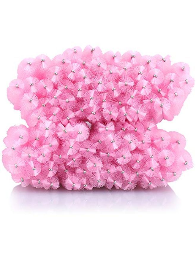 g2plus Crystal Eyelash Mascara Brushes Wands Applicator Makeup Kits (Pink) - Image 4