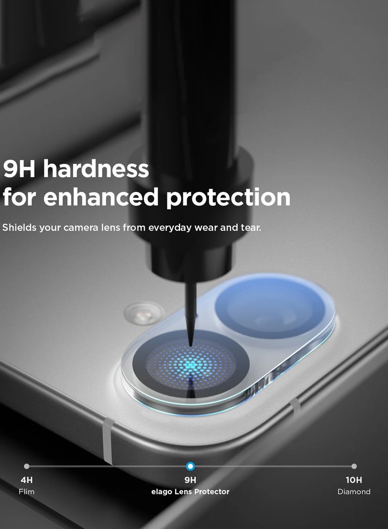 Wtech Apple iPhone 17 5G 2025 3 in 1 Protection Pack Ultra Clear Shockproof Magsafe Case, E2E Privacy Glass Screen Protector and Camera Lens Protector 360 Protection, Easy Installation - Clear/Black - Image 4