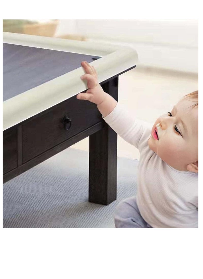 2PCS Edge Safety Bumpers 50CM Edge Protector for Baby Proofing, Soft Silicone Foam, Furniture Edge Bumper Guard, 3M Adhesive