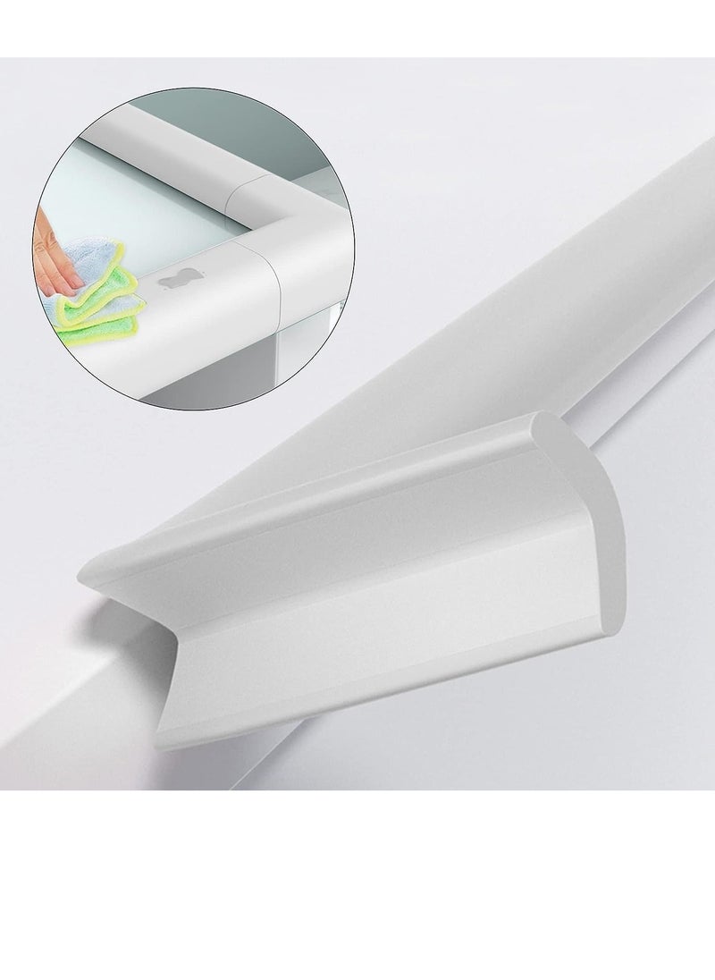 2PCS Edge Safety Bumpers 50CM Edge Protector for Baby Proofing, Soft Silicone Foam, Furniture Edge Bumper Guard, 3M Adhesive
