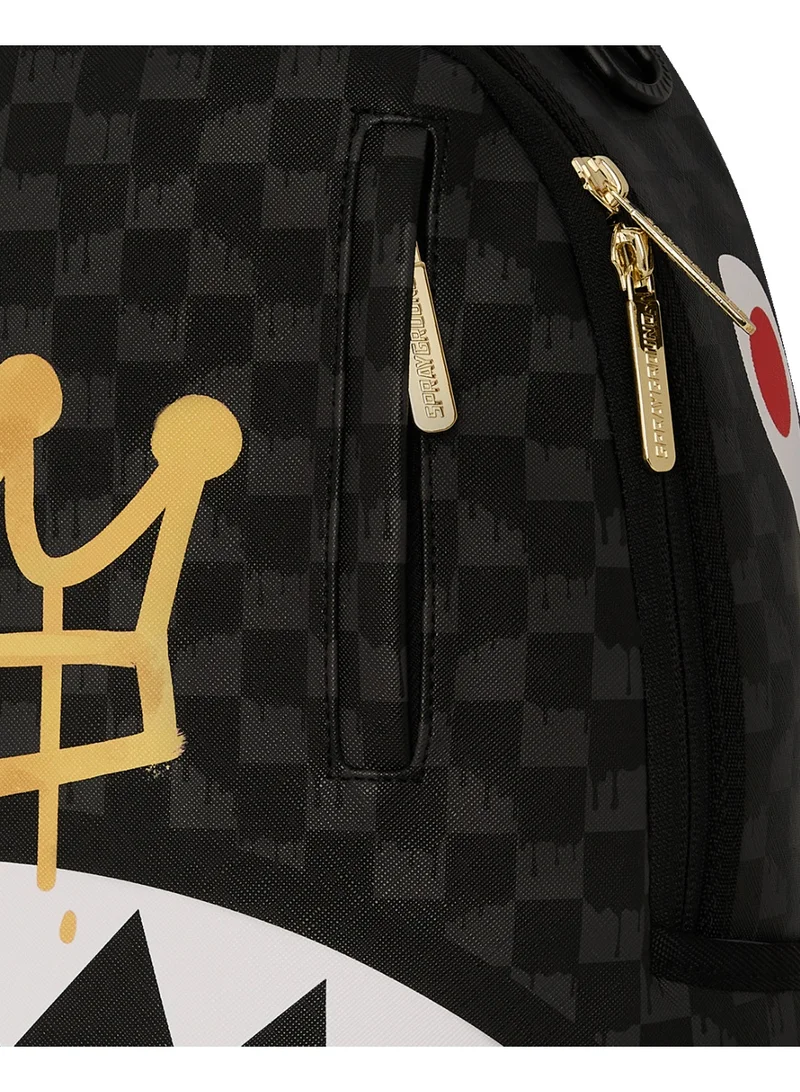 سبراي جراوند حقيبة ظهر CROWN DRIP CHECK x KA1 DLXSV سوداء