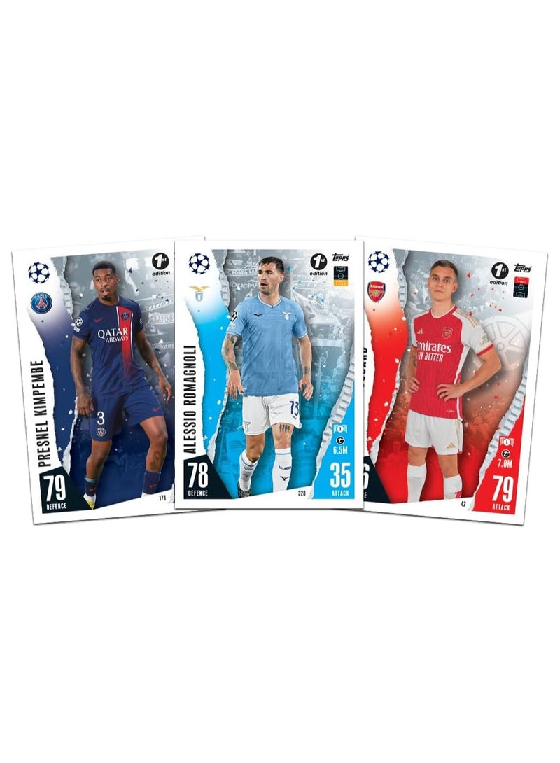 Topps UEFA Champions League Match Attax 23/24 Trading and Collectible Card Game(Flow Pack- Pack of 40) - Image 4