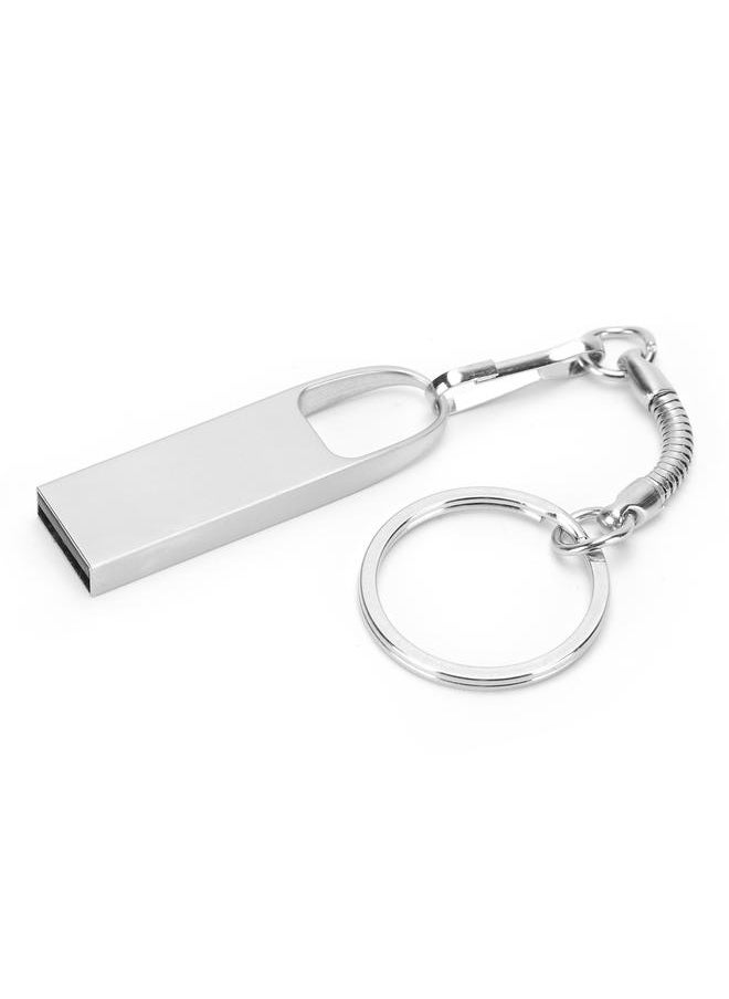 Thoraya CW10472 USB2.0 Mini Metal USB Flash Drive Portable USB Flash Drive Silver 64G  - Image 1