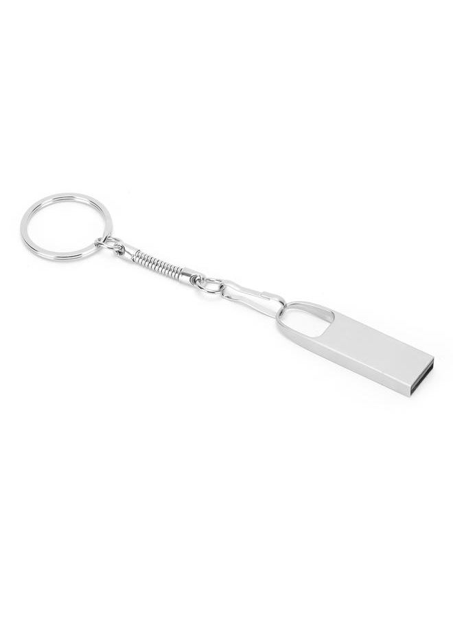 Thoraya CW10472 USB2.0 Mini Metal USB Flash Drive Portable USB Flash Drive Silver 64G  - Image 2