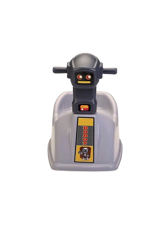 Liza New Robot Style Baby Potty Training Pottyseat For Kidsinfant Potty Toilet Seat With Removable Tray & Closing Lid (Grey) - Image 4