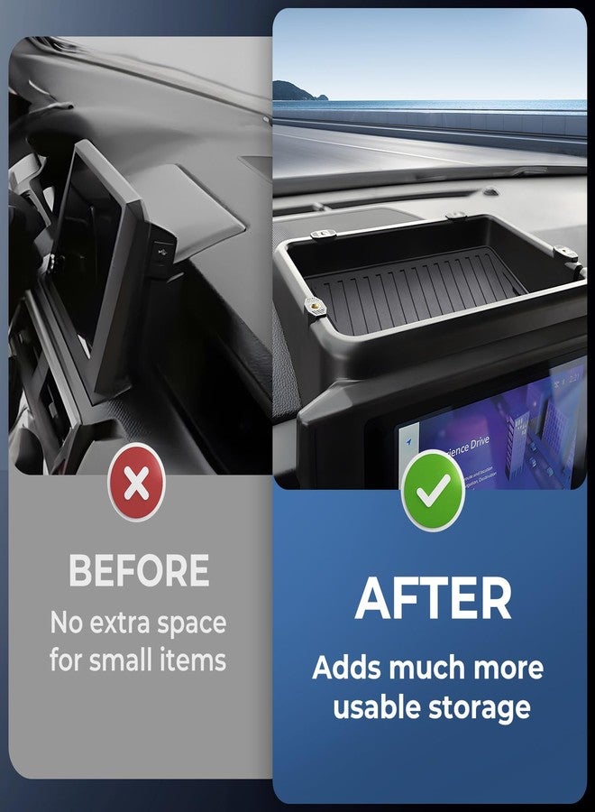 Katorn Center Console Organizer Tray Storage Box Compatible with Toyota Tacoma - Image 4