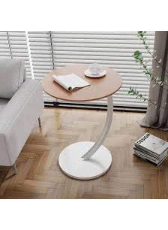 Modern Side Coffee Table Compact Living Room Accent Furniture Sofa Bedside Snack Laptop Holder Minimal Design Space Saving Home Decor Use - Image 3
