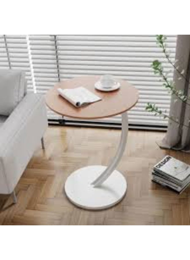Modern Side Coffee Table Compact Living Room Accent Furniture Sofa Bedside Snack Laptop Holder Minimal Design Space Saving Home Decor Use - Image 4