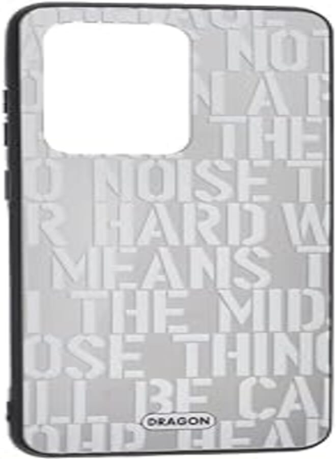 Dragon Plastic Creative Back Phone Protection Case Funky Design With Silicone Safety Edges And Mirror Back For Samsung Galaxy S11 / S20 Ultra - Multi Color