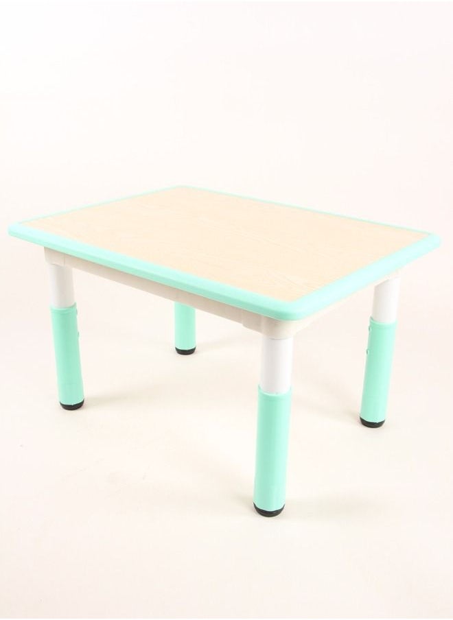 XIANGYU Kids Furniture Rectangular Shape Study Table Height Adjustable For Daycare  - Image 4