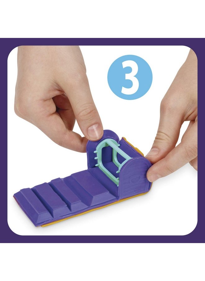 Play-Doh - Builder Treasure Chest Toy Building Kit For Kids 5 Years And Up With 3 Non Toxic Cans Easy To Build Diy Craft Set - Image 1