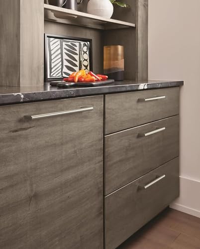 Amerock | Cabinet Pull | Satin Nickel | 8-13/16 inch (224 mm) Center-to-Center | Versa | 1 Pack | Drawer Pull | Cabinet Handle | Cabinet Hardware - Image 3