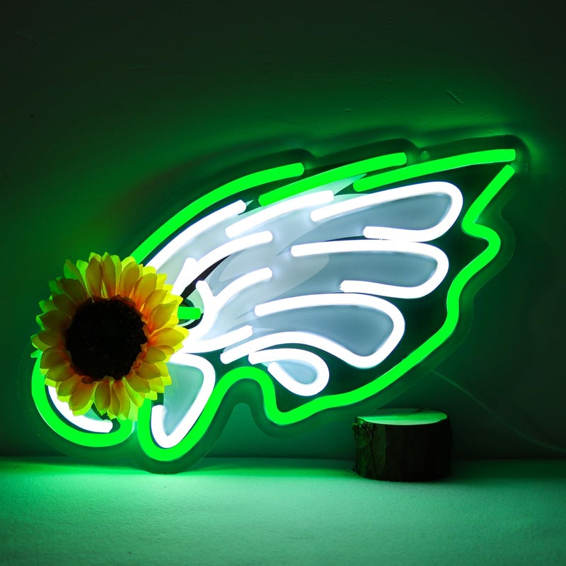 JFLLamp Eagles Neon Signs for Wall Decor Eagles Neon Lights for Bedroom Led Signs Suitable for Dormitory Man Cave Christmas Gift - Image 1