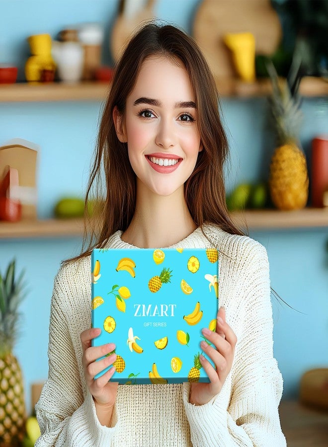 زي مارت هدايا الأناناس من زمارت للنساء - جوارب أناناس مميزة، هدايا هاواي، جوارب دعم الخصوبة (عبوة من قطعتين) - Image 4
