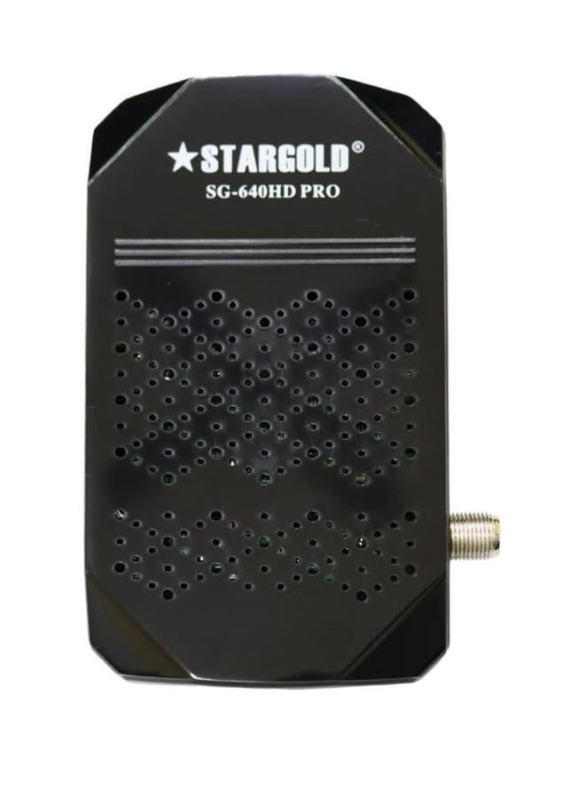 Stargold STARGOLD Satellite Receiver 4K Full HD Dual display HD and SD Simultaneous Automatic network search MPEG2 SD, MPEG2 HD, h.264/AVC HD (SG-640HD PRO)  - Image 1
