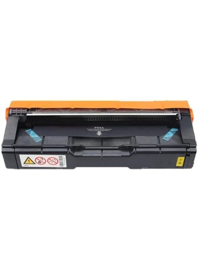 خرطوشة الحبر الأصفر المتوافقة لطابعات Ricoh Aficio SPC250e وSPC260DNw وSPC261SFNw وSPC261DNw بإنتاجية 2300 صفحة - Image 2