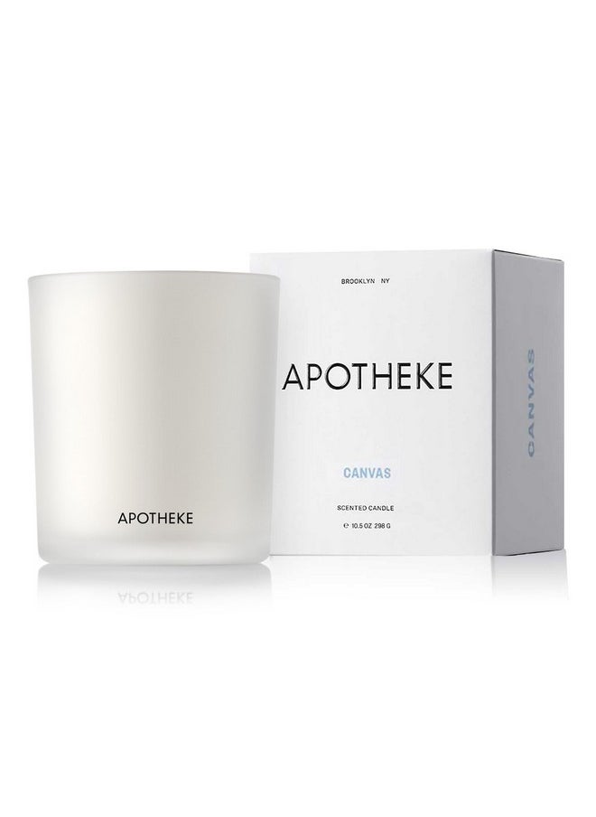 ابوثيديرم شموع معطرة فاخرة من Apotheke للمنزل، قماش - شمعة برطمان عطري مع مزيج من شمع الصويا  - Image 1