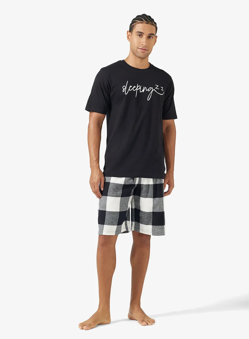 Seventy Five  Nightwear T-Shirt & Shorts Sets for Men | Best Price UAE