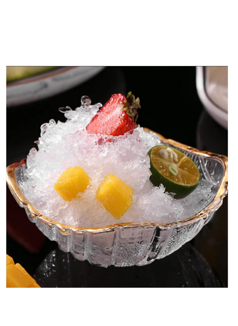 NIBEMINENT - Shaved Ice Machine,Portable Crusher Snow Cone Machine with Cube Tray,Manual for Home,BPA Free Shaver, - Image 1