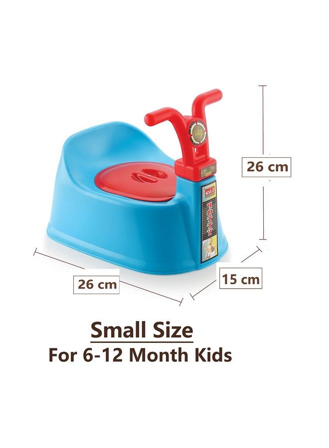 Nabhya Bike Potty Seat Baby Potty Training Seatchair For Kidspotty Toilet Chair With Closing Lid For (6 18 Month Kids) Small Size (Blue) - Image 3