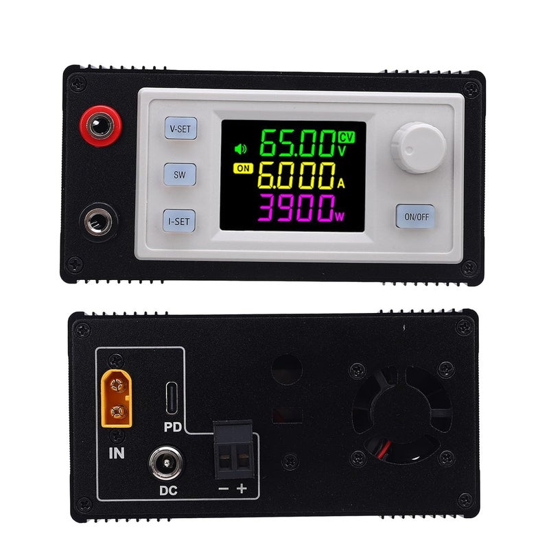 Adjustable Voltage Regulator Power Supply Panel with Digital Display, Perfect for DIY Enthusiasts, DC12-72V to 0-65V Converter - Image 2